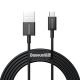 Kabel Baseus Superior USB-A / micro USB 2A 2m - czarny