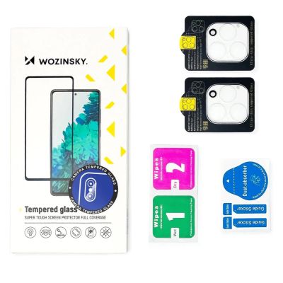 2. Szkło hartowane Wozinsky Full Camera Glass na tylną kamerę do Samsung Galaxy S26 Ultra - 2 szt.