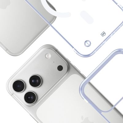 7. Etui 3mk Just20g MagCase na iPhone 17 Pro Max - przezroczyste