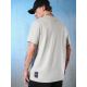2. T-shirt regular z nadrukiem męski 4F 4FRSS26TTSHM3657-27S
