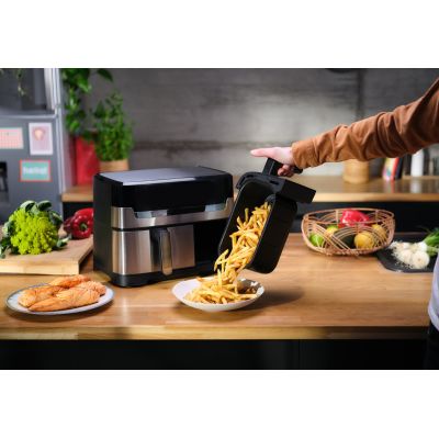 28. Frytkownica beztłuszczowa TEFAL DualEasy EY905D10