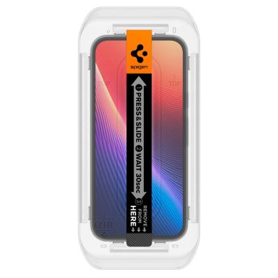 5. Szkło hartowane Spigen Glas.TR "Ez Fit" 2-pack na Google Pixel 9A - przezroczyste