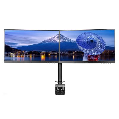 3. Uchwyt biurkowy na 2 ekrany Iiyama DS1002C-B1