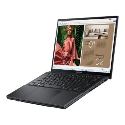 6. ASUS Zenbook Duo UX8406CA-QL121W Ultra 7 255H 2x14.0"OLED FHD Touch 60Hz 400nits 32GB LPDDR5X SSD1TB Glossy Intel Arc Graphics WLAN+BT Cam1080p 75WHrs Win11 Inkwell Gray