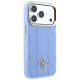 3. Etui Guess Stripe Peony 4G Logo MagSafe na iPhone 18 Pro / 17 Pro - jasnoniebieskie