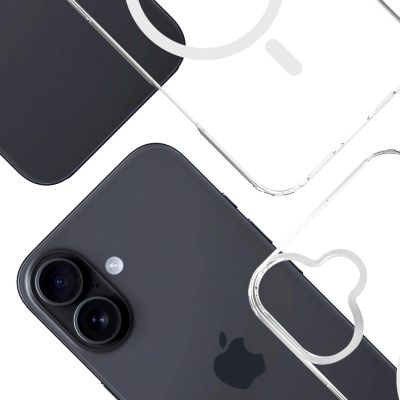 10. Etui 3mk Armor MagCase na iPhone 16 - przezroczyste