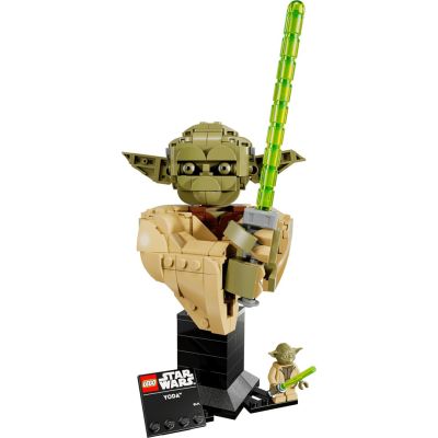 3. LEGO Star Wars 75438 - Popiersie Yody