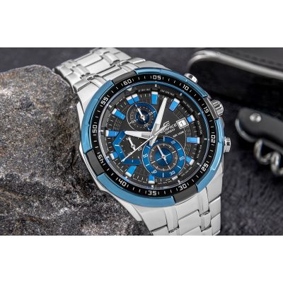 2. Zegarek Męski CASIO EDIFICE EFR-539D-1A2VUEF + BOX
