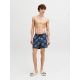 4. Jack&Jones męskie szorty do pływania JPSTMAUI SHELL AOP SWIM SHORTS REG 12291808 PAGEENT BLUE