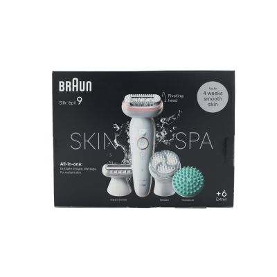 3. Braun Silk-épil 9 SkinSpa 40 pęset(y) Złoto różowe, Biały