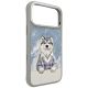 3. Etui Nimmy Gentle Pets Series Dog MagSafe na iPhone 17 Pro - szare