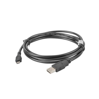 2. Kabel Lanberg CA-USBM-10CC-0018-BK (USB 2.0 M - Micro USB M; 1,8m; kolor czarny)