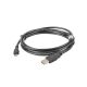 2. Kabel Lanberg CA-USBM-10CC-0018-BK (USB 2.0 M - Micro USB M; 1,8m; kolor czarny)