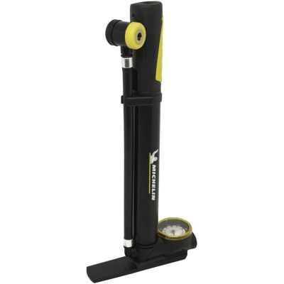24. POMPKA ROWEROWA MINI Z MANOMETREM 2w1 ALU MICHELIN 8 bar(120PSI)