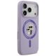 4. Etui Karl Lagerfeld Silicone Karl&Choupette Ring MagSafe na iPhone 18 Pro / 17 Pro - fioletowe