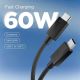 2. Kabel Spigen Essential EB6015CC USB-C 60W 150 cm - czarny