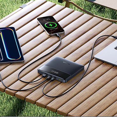 20. Powerbank Baseus Blade H1 20000mAh 100W z wyświetlaczem - czarny