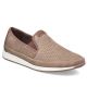 Skórzane półbuty męskie ażurowe mokasyny brązowe Rieker  11955-64