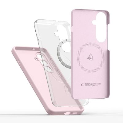 3. Etui Tech-Protect Silicone MagSafe na Samsung Galaxy S26 - różowe
