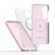 3. Etui Tech-Protect Silicone MagSafe na Samsung Galaxy S26 - różowe