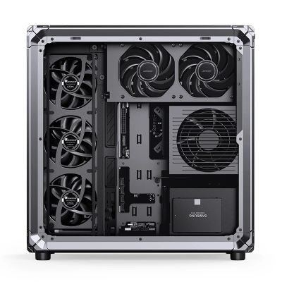 59. Jonsbo X400 Pro PC-Gehäuse, Midi-Tower, ATX, Tempered Glass - grau