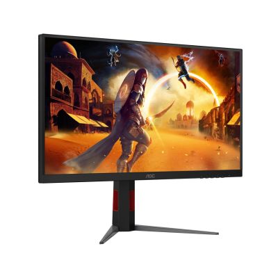 35. AOC G4 U27G4XM monitor komputerowy 68,6 cm (27") 3840 x 2160 px 4K Ultra HD LED Czarny, Czerwony