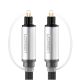2. Kabel Ugreen AV108 10541 optyczny Toslink/SPDIF 3m - szary