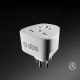 4. Adapter podróżny SBS CH - uniwersalny - biały