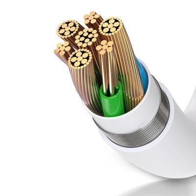 4. Adapter Joyroom S-Y104 słuchawkowy Lightning - Lightning / mini jack 3.5mm - biały
