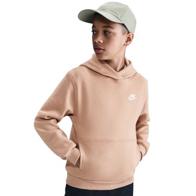 6. Bluza dla dzieci Nike Sportswear Club Fleece beżowa FD3000 200