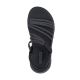 4. Skechers damskie sandały GO WALK FLEX SANDAL EMMA 141473 BKGY