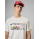 4. T-shirt regular z nadrukiem męski 4F 4FRSS26TTSHM3810-11S