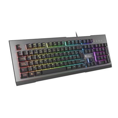 7. GENESIS Rhod 500 RGB klawiatura Gaming USB QWERTY ES Hiszpański Czarny
