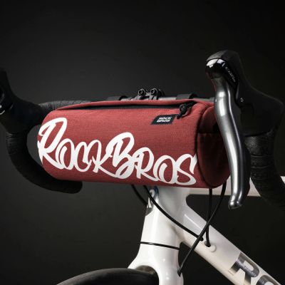 3. Torba rowerowa Rockbros G006 Flash Journey na kierownicę 3.6 l - czerwona