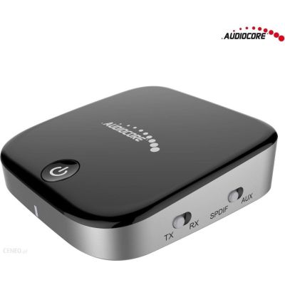 3. Adapter AUDIOCORE AC830 (Jack - Micro USB ; kolor czarno-srebrny)