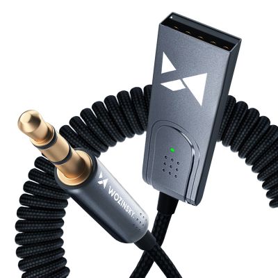 3. Adapter audio Wozinsky WTODB Bluetooth 5.3 / AUX odbiornik dźwięku