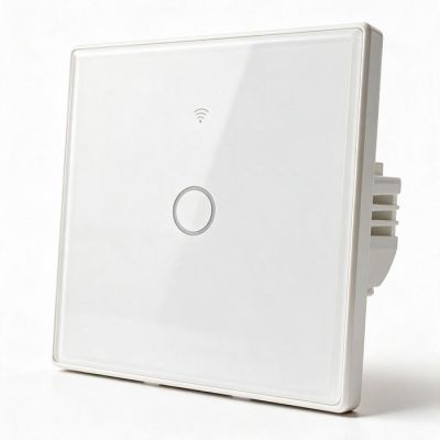 12. QOLTEC WŁĄCZNIK/WYŁĄCZNIK ŚWIATŁA | DOTYKOWY 1-KANAŁOWY | WI-FI | TIMER | TUYA | BIAŁY