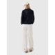 4. Bluza damska dresowa rozpinana z modalem 4F 4FWSS25TSWSF1577-20S