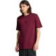 Koszulka męska adidas Essentials Small Logo Single Jersey bordowa KF2403