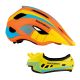 6. Kask rowerowy Rockbros TT-32SOYB-S dziecięcy z odpinaną szczęką rozmiar S - żółto-pomarańczowy