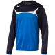 Bluza męska Puma Esito 3 Trainig Sweat niebiesko-czarna 653967 02