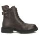 2. Skórzane botki damskie workery ciemny brąz Filippo DBT8018