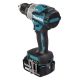 3. MAKITA.WKRĘTARKA UD.18V DHP489RTJ 73/40Nm 2x5,0Ah