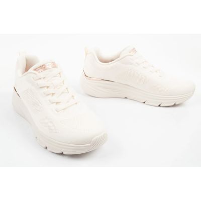 7. Skechers buty sportowe sneakersy damskie Bobs Arch Fit Elev8 ecru