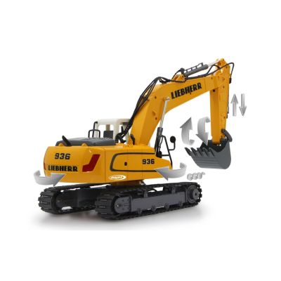 7. Jamara Excavadora Liebherr R936 zdalnie sterowany model Koparka Silnik elektryczny 1:20