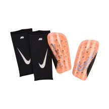 Ochraniacze piłkarskie Nike Mercurial Lite pomarańczowe DN3611 852 L