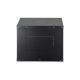 4. Szafa sieciowa wisząca DYNAmic 19" 9U rack 600x600, drzwi szyba, czarny, niedzielona, złożona, 60kg