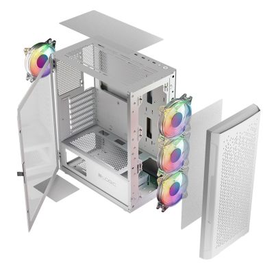 26. LOGIC OBUDOWA ARAMIS ARGB MIDI USB 3.0 WHITE