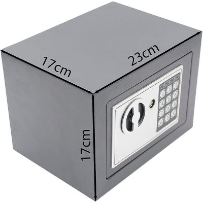 3. SEJF Z ZAMKIEM CYFROWYM 23X17X17CM 1067582 SASKA GARDEN