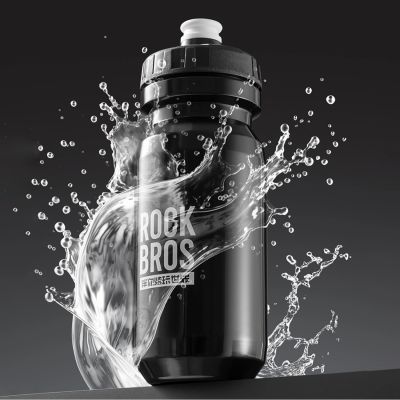 5. Bidon rowerowy Rockbros 600 ml - czarny